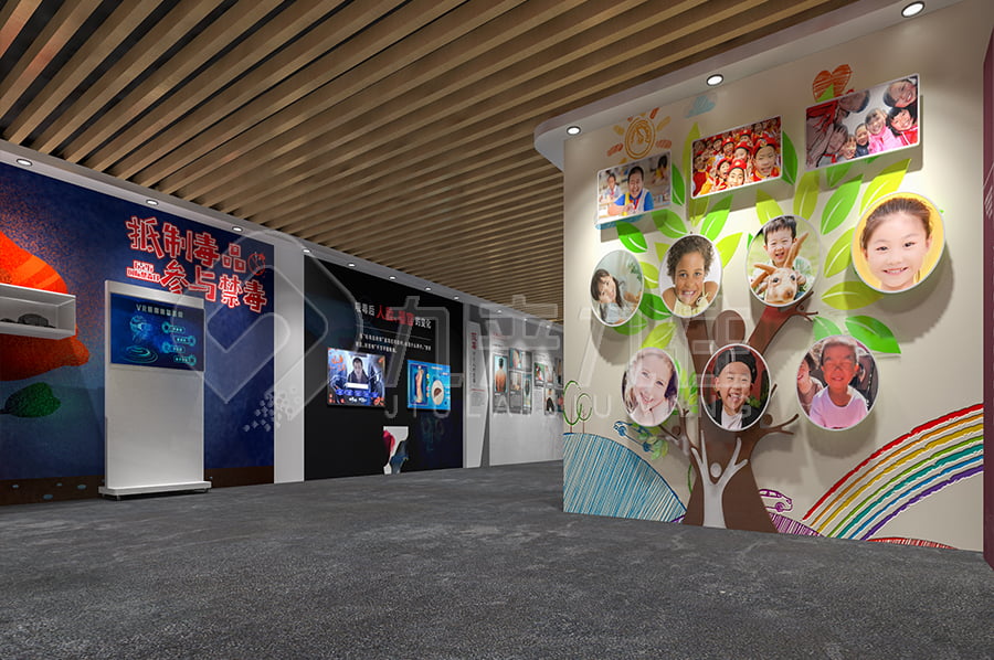 智慧禁毒防艾基地，施工單位，毒品預(yù)防教育展廳建設(shè)方案，高科技設(shè)備
