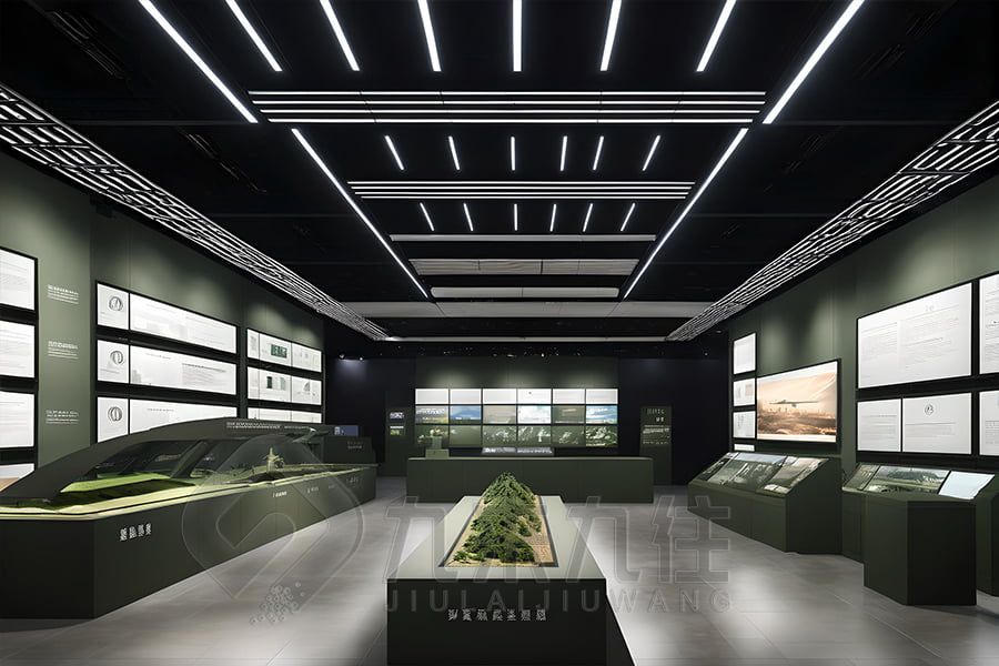 多媒體國防文化展館設(shè)計(jì),數(shù)字化智慧展廳施工,高科技AI智能展館建設(shè)
