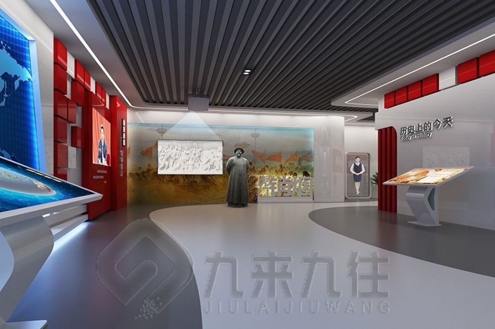 國防動(dòng)員教育基地,互動(dòng)多媒體展廳,展廳設(shè)計(jì)方案