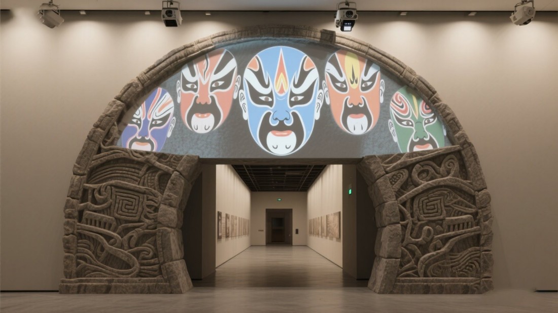 非遺文化展廳，非遺文化體驗館