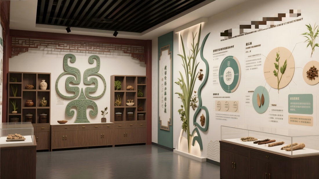 中醫(yī)藥文化體驗館，中醫(yī)展廳