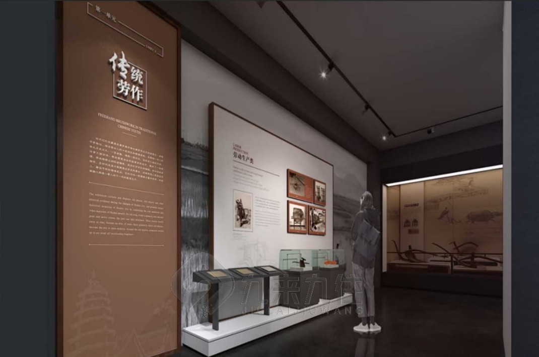 農(nóng)業(yè)展廳設(shè)計(jì)效果圖，農(nóng)業(yè)科普展廳