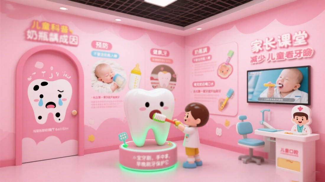 口腔展館，口腔健康教育基地