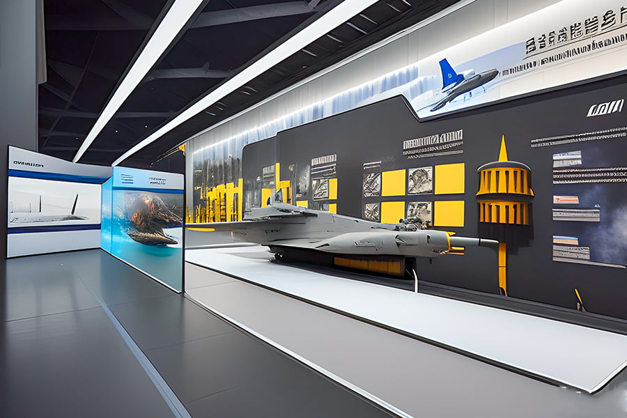 國防人防宣教體驗館設(shè)計效果圖 國防人防宣教體驗館設(shè)計效果圖