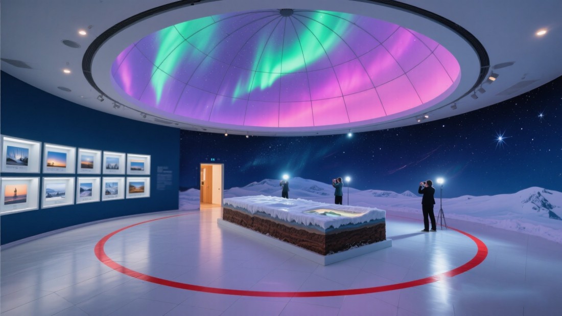 互動化石博物館效果圖