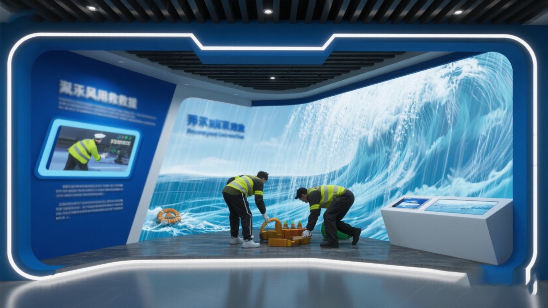 沉浸式防震減災科普館效果圖