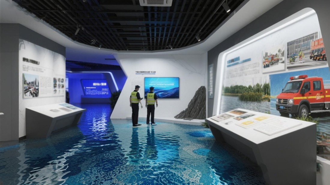 高科技防災(zāi)減災(zāi)體驗館效果圖