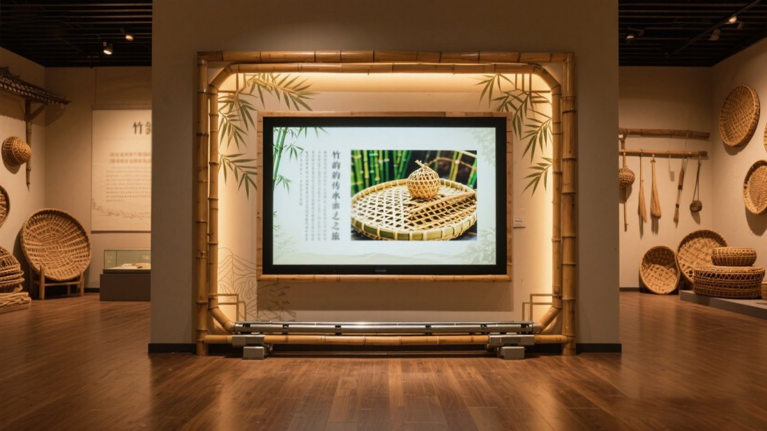 數(shù)字化非遺體驗館效果圖