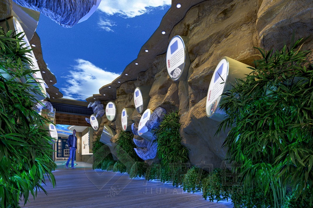 沉浸式禁毒館設(shè)計(jì)效果圖