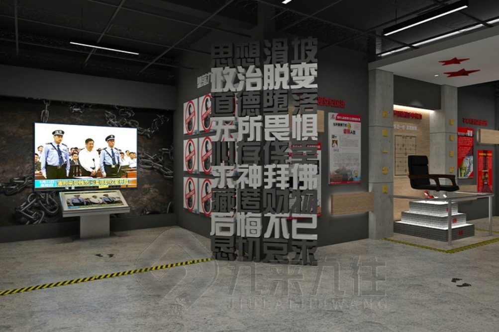 廉潔展廳布局圖