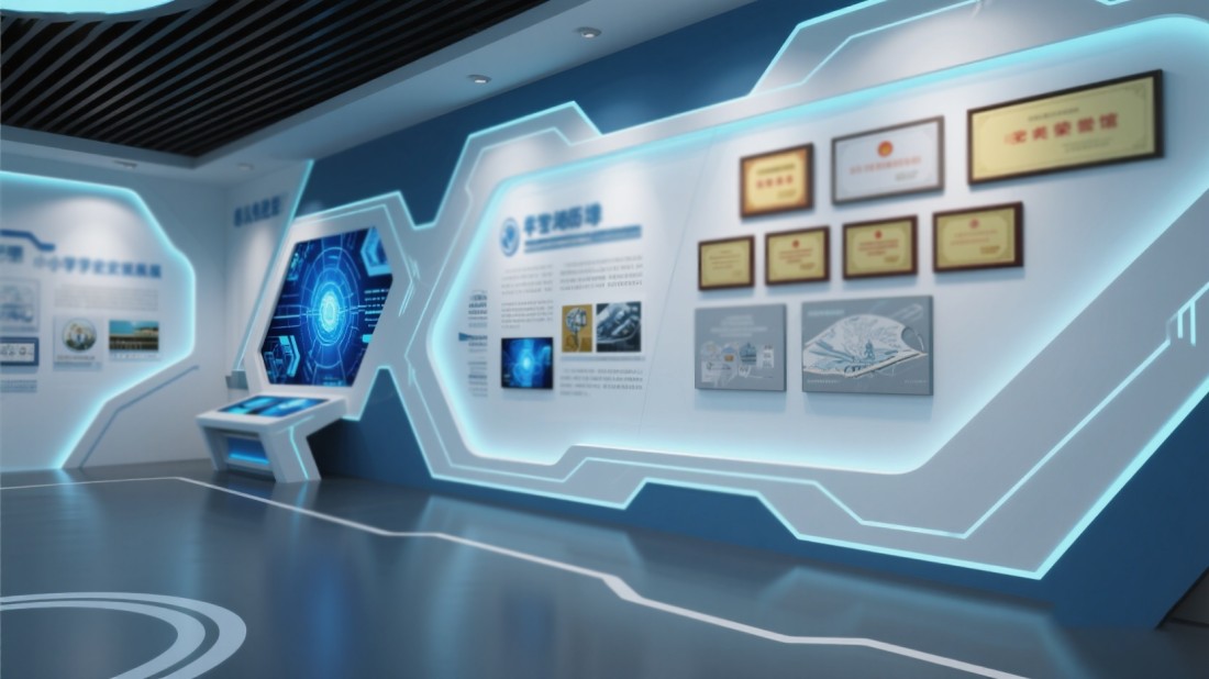 數(shù)字化大學(xué)校史館效果圖