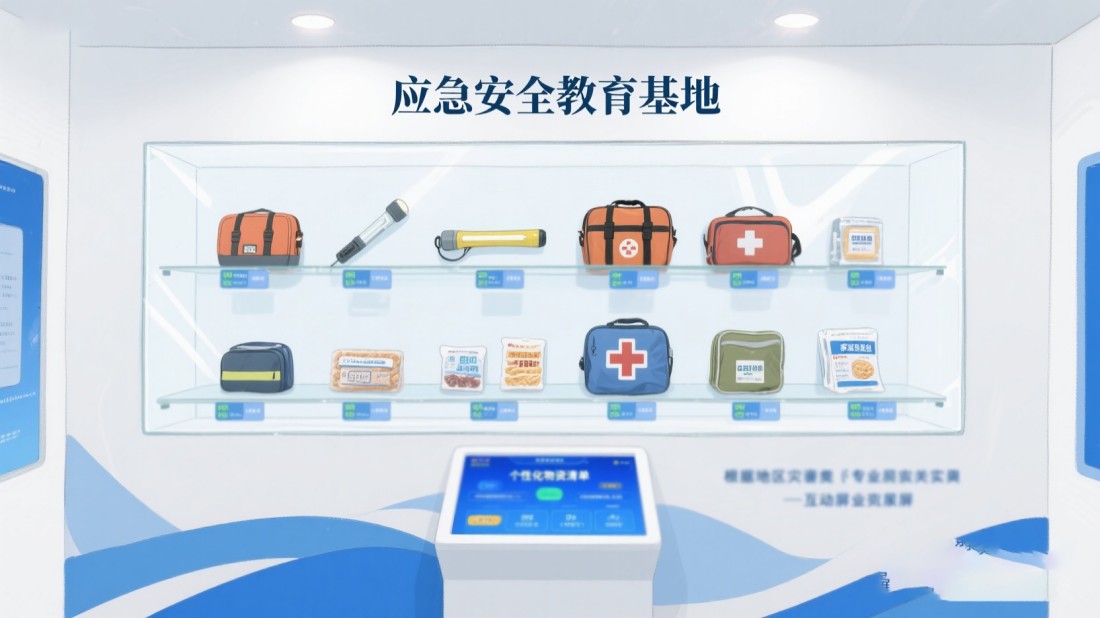 AI應(yīng)急安全科普館效果圖