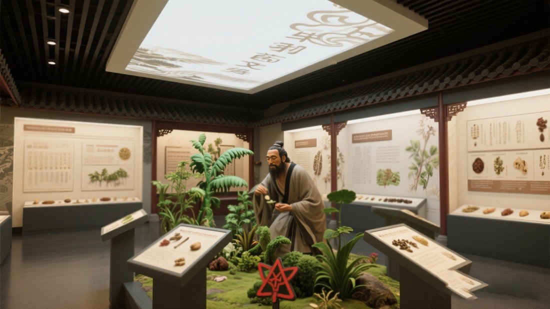 互動中醫(yī)藥文化教育基地效果圖